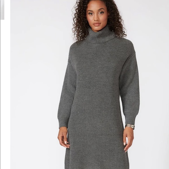 Karen Kane NWT TURTLENECK SWEATER DRESS - Picture 3 of 9